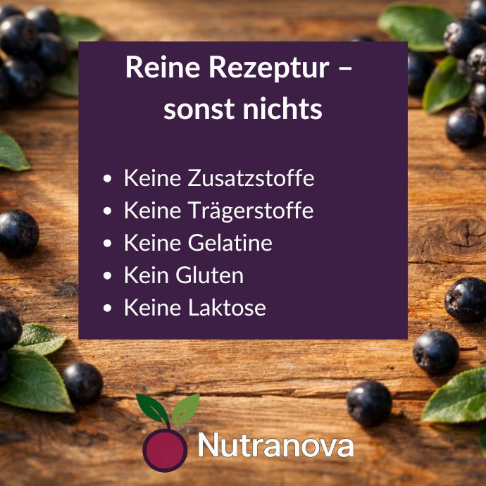 Bio-Aronia Kapseln – 180 vegane Kapseln mit 500 mg Aroniapulver